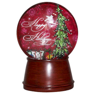 Polyresin Water Globe (BKC0108)