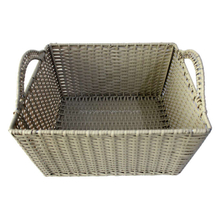 PP Rattan and Metal Basket (BKB0150)
