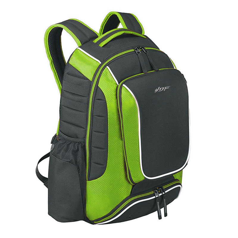 Green High Quality Baseball Bat Backpack with Piping - Buy Baseball Bat ...