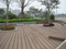 El Decking compuesto pl&aacute;stico de madera durable/WPC al aire libre impermeabiliza el suelo
