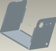 CNC bending part