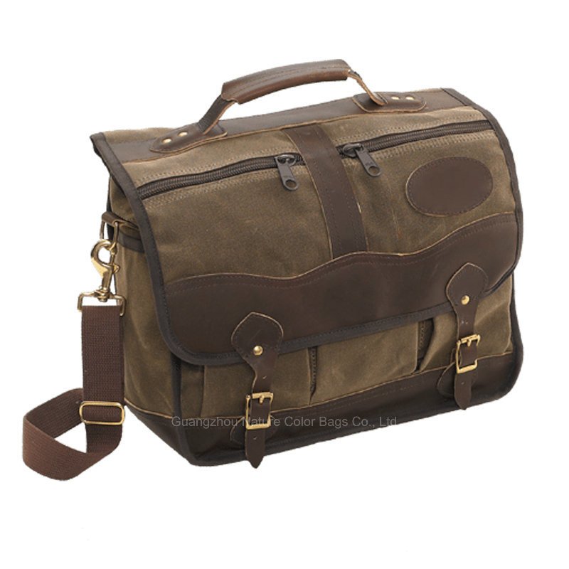 Mens Funtional Leisure Canvas Messenger Shoulder Bag