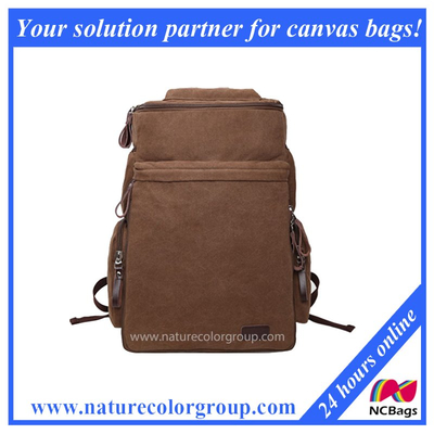 Retro Canvas Backpack for Travel &amp; Outdoor