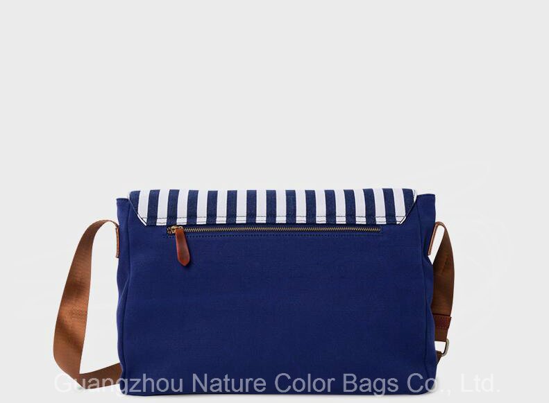 Leather and Canvas Shoulder Messenger Bags for Girls Ladies