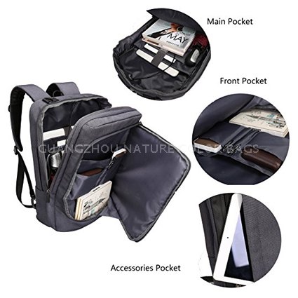 Water Resistant business daypack laptop backpack
