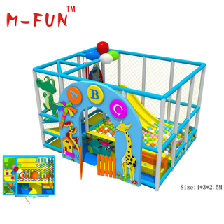 Brightly colored indoor play centre