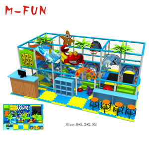 Soft play area for amusement park