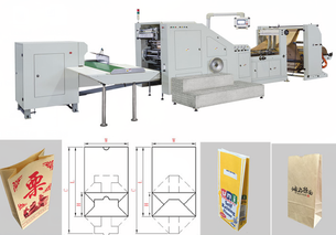 Rodillo RX2-320/450 que introduce la bolsa de papel inferior cuadrada que hace la máquina (CE)