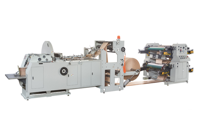 RXZD-400/600+YT-4800 Automatic High Speed Paper Bag Machine With Flexo Printing Machine