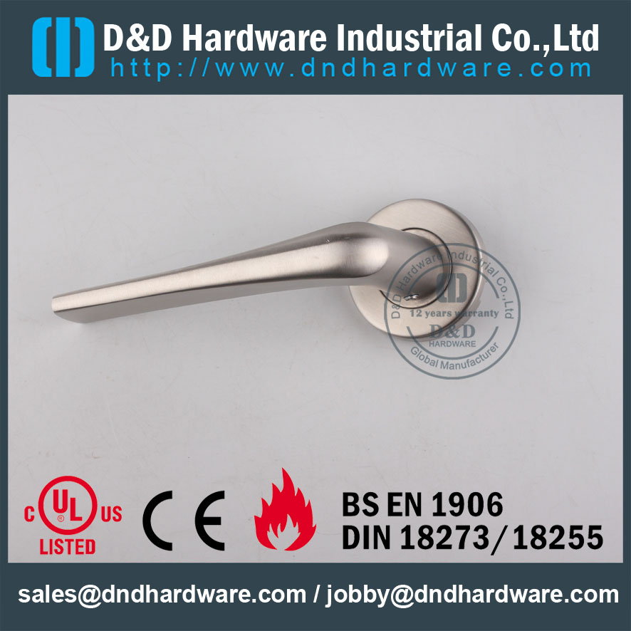 D & D Hardware Hardware de porta SS304 alça sólida DDSH022