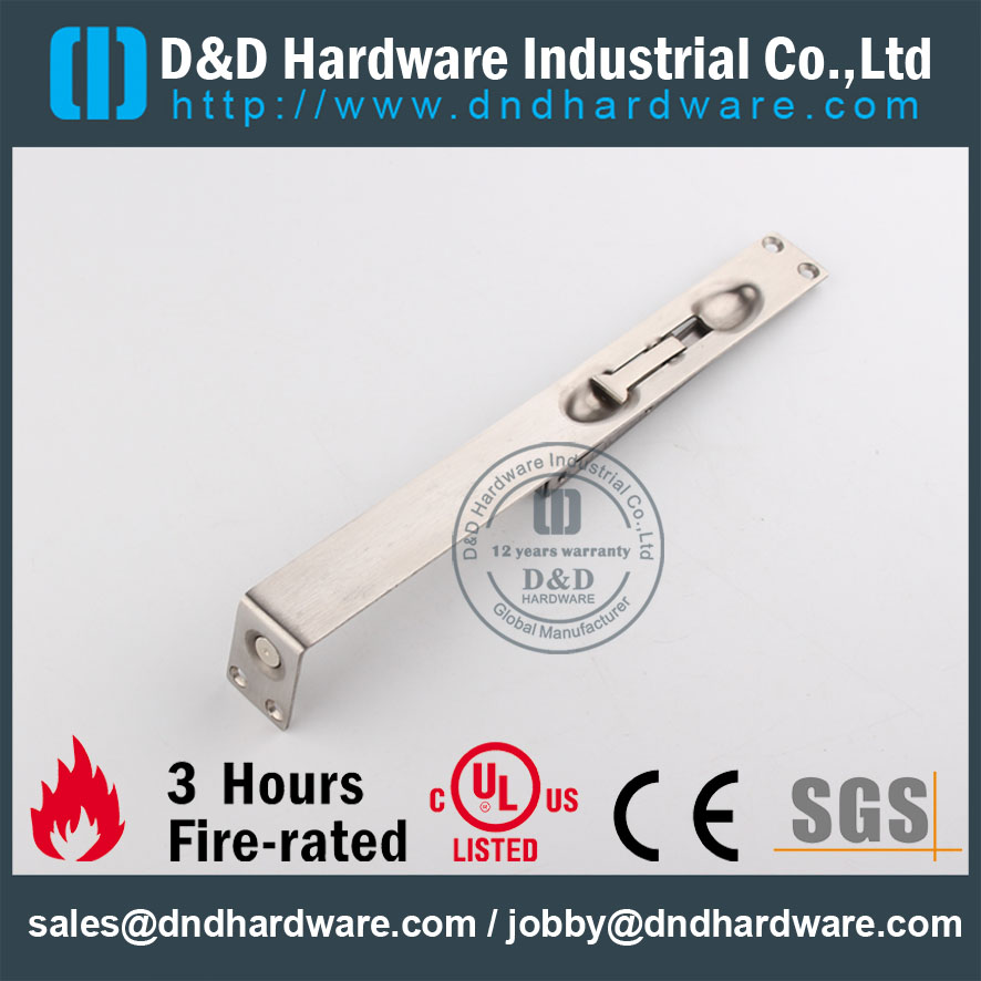 D & D Hardware-Aço Inoxidável 304 Euro Parafuso Para Porta Interior DDDB006