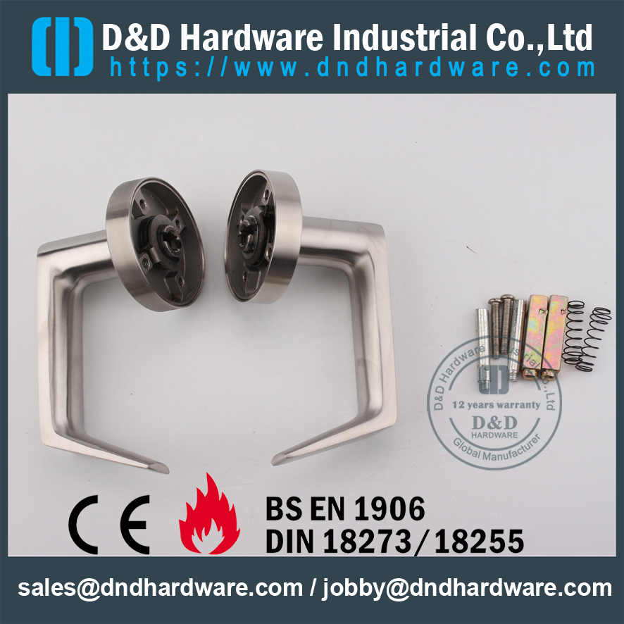 Grau304 American Door Handle-D & D Hardware