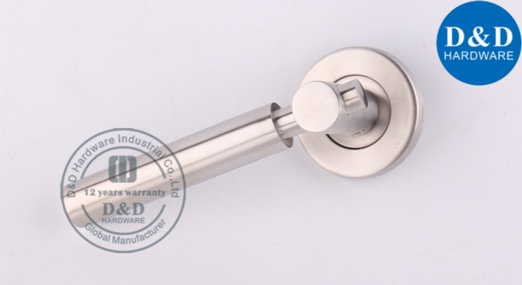 Alavanca Sólida Cromada Pega Externa - D & D Hardware - Hardware D & D