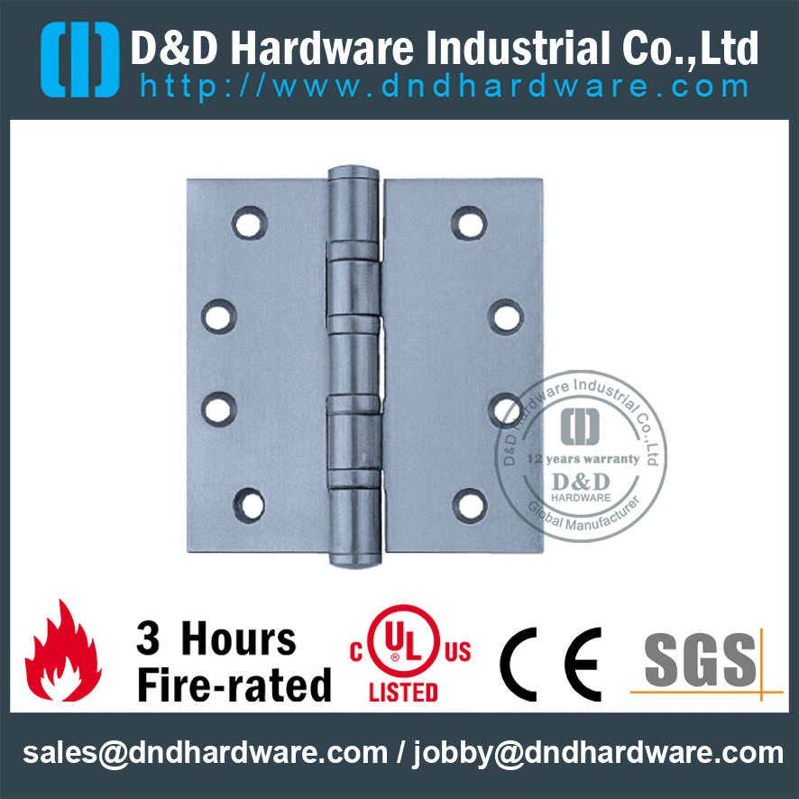 UL 4BB Dobradiça de porta-D & D Hardware