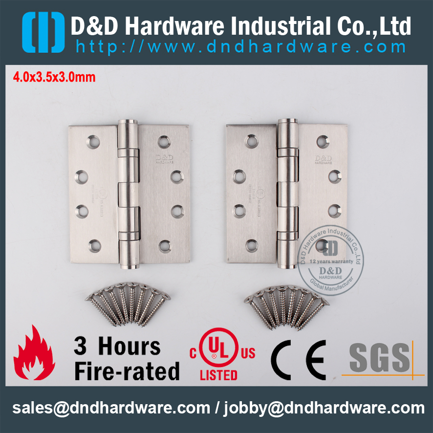 SSS304 2 Ball rolamento porta dobradiça-D & D hardware