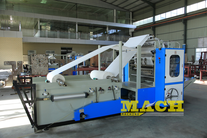 Automatic Facial Tissue Paper Making Machine