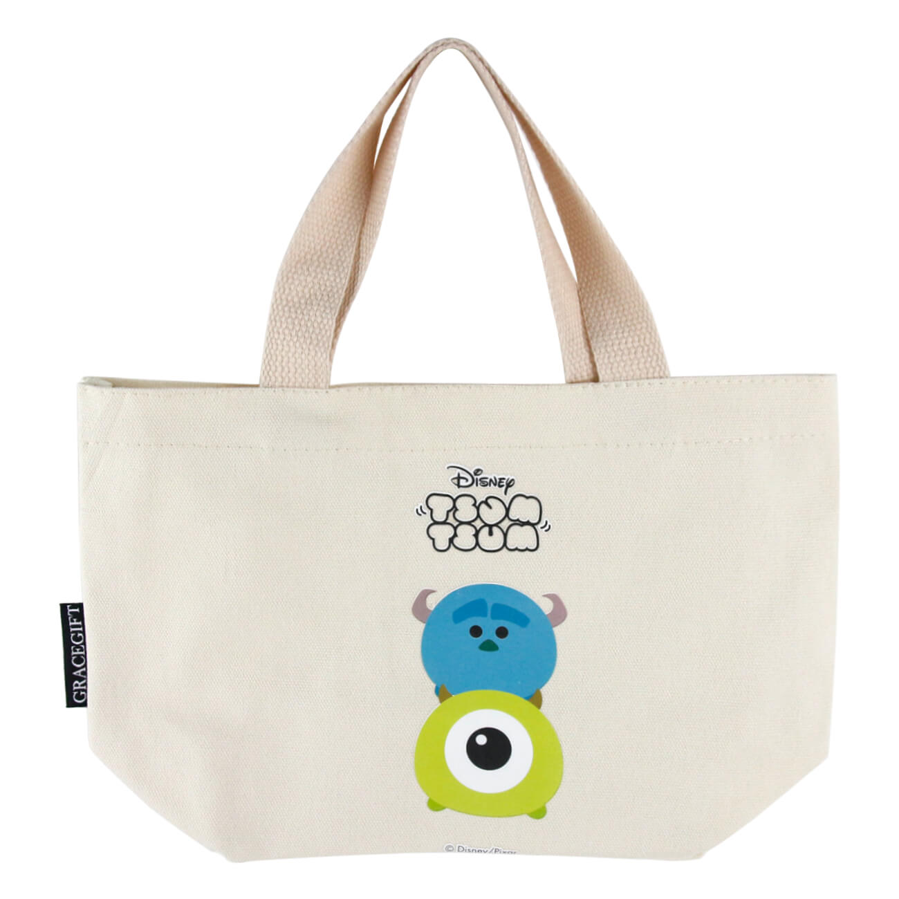 Personalized Monsters University canvas lunch bag