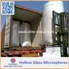 Microesferas de vidrio huecas adecuadas para campos de perforación petrolera, materiales compuestos y revestimientos, etc.