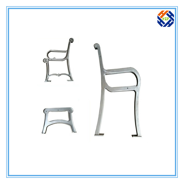 Garden Bench End Outdoor Furniture by Die Casting Processing-4