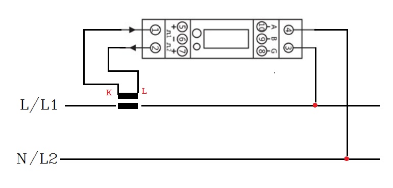 EM115-Mod MID approved 230V 100A/330mv ac input modbus single phase din ...