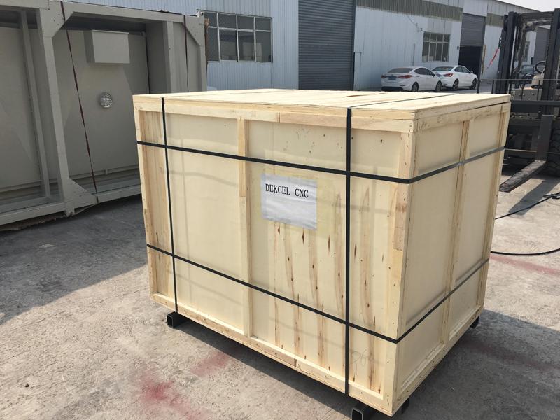 embalaje de madera de la m&aacute;quina de grabado del laser