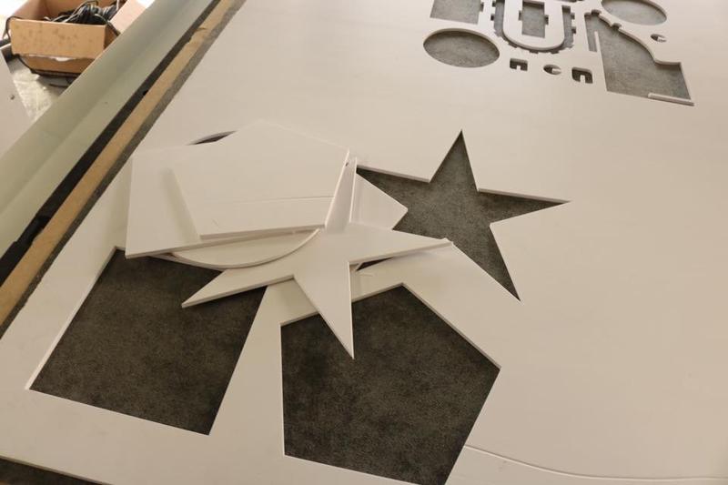 hoja del PVC del cortador del laser del CO2