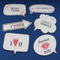 Wholesale Wedding Party Photo Booth Props, One side Print or Both Sided Print PVC Foam Board Dancing Party Speech Bubble Photo Booth Props Signs