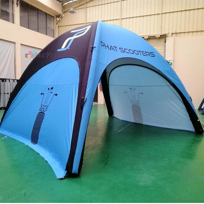 inflatable air tent camping, inflatable canopy, TPU Air-tight Gazebo with removable doors