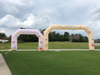 Outdoor Print Rainbow Waterproof Gate Race Display Sport Air Inflatable Arches
