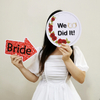 Wedding Party Decoration UV Printing Cheer PVC Photobooth Props Signs Rigid Foam Board Photo Booth Props