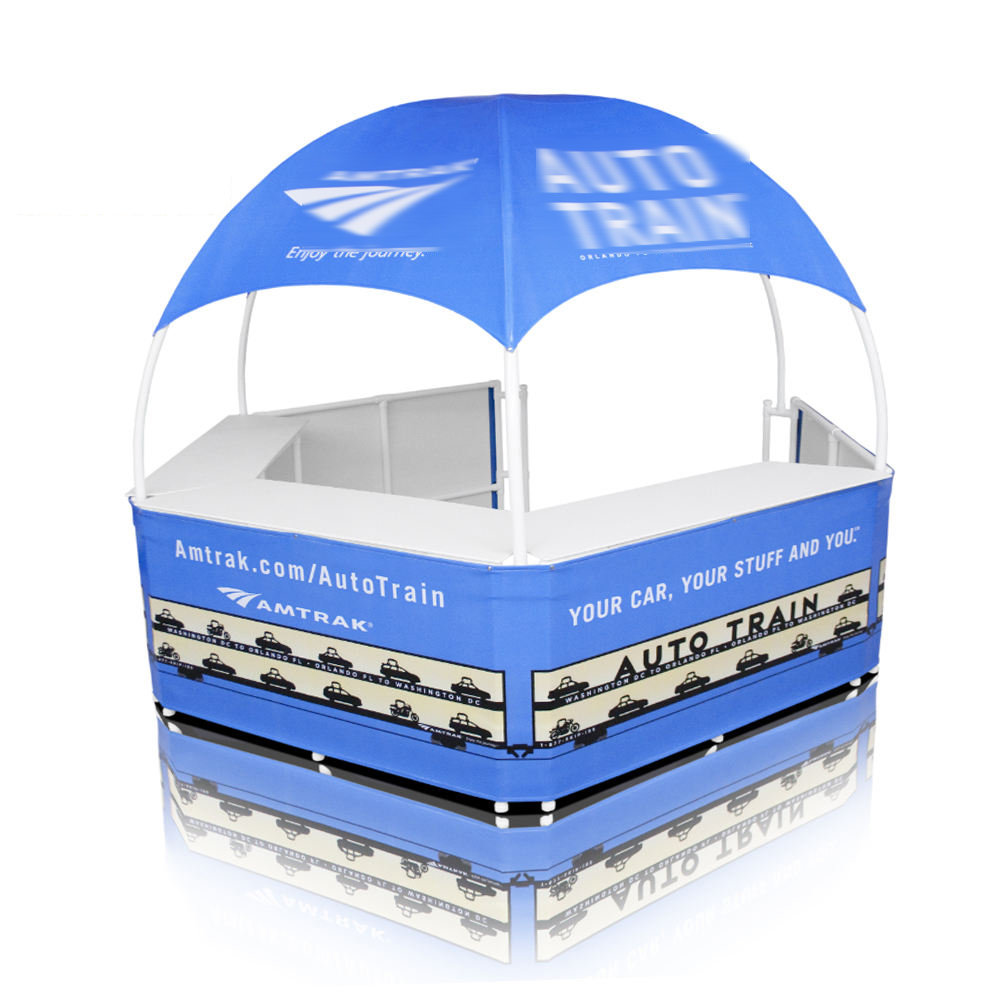 Advertising Promotion Outdoor Counter Exhibition Booth 3x3 Dome Tent for Event