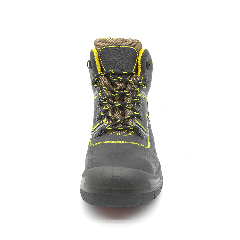 Heat Resistant Anti Slip Rubber Sole Oil Field Safety Shoes 