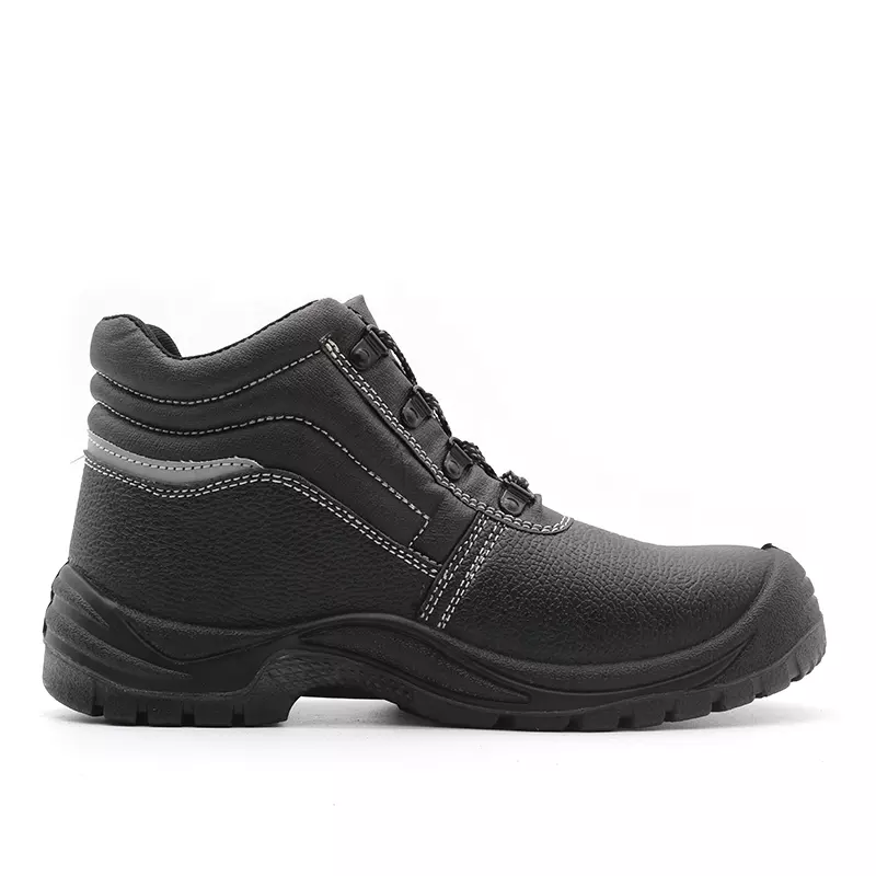 Oil Slip Resistant Pu Sole Prevent Puncture Steel Toe Safety Shoes for Construction