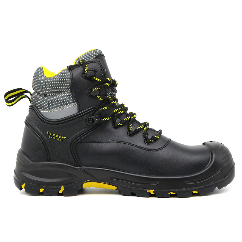 Heat Resistance Rubber Sole Oil Gas Industry Safety Shoes - Buy oil gas ...