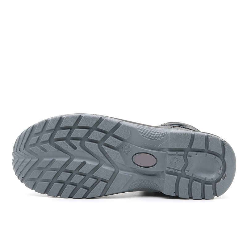 Anti Slip Prevent Puncture Safety Shoes Mid Cut Steel Toe