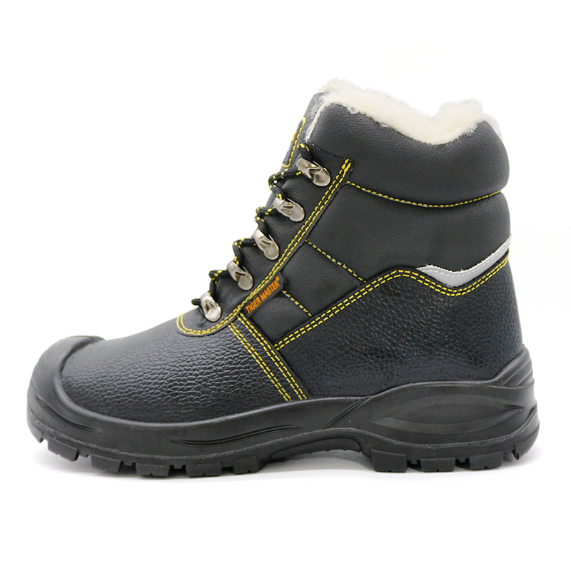 Cold Resistance Men Winter Safety Shoes with Steel Toe