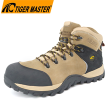 High Quality Leather Lining Safety Shoes Hiking for Chile