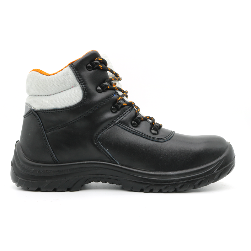 Black Steel Toe Industrial Indestructible Safety Shoes for Men