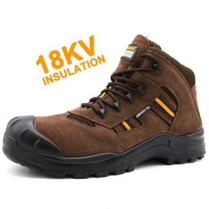 Composite Toe 18kv Insulation Power Industry Safety Shoes for Electrician