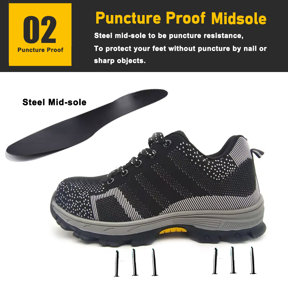 Low Price Sport Safety Shoes with Steel Toe