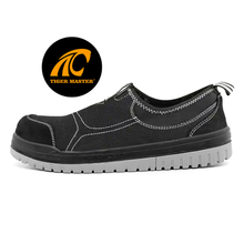 CE Composite Toe No Lace Casual Safety Shoes for Men