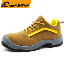 Breathable Suede Safety Shoes with Steel Toe