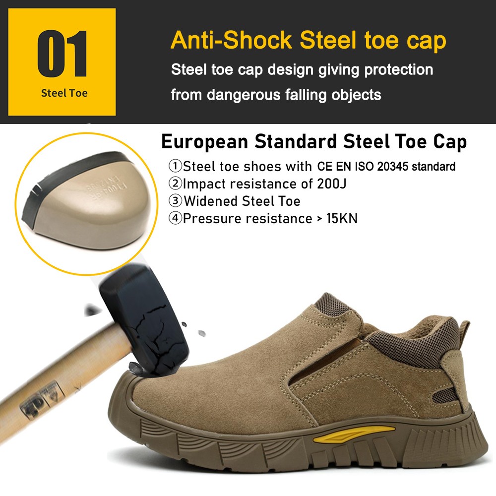 Anti-smashing Steel Industry Welding Safety Shoes