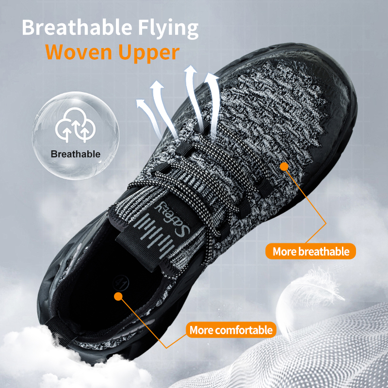 Steel Toe Puncture Proof Safety Shoes Sport