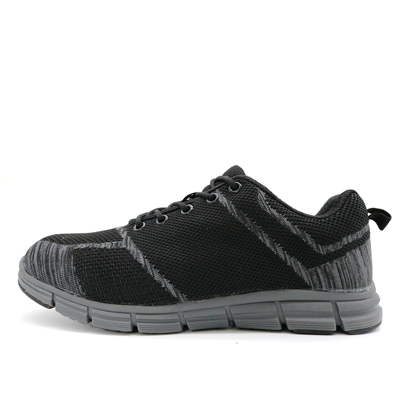 Anti-slip composite toe anti puncture sport safety shoes men