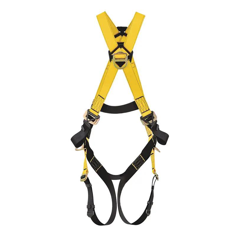 ANSI Z359.11 Certified Anti-falling Safety Full Body Harness with 4 Adjustable Points
