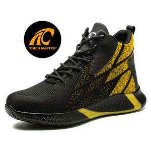 Comfortable Light Weight Fashion Sports Safety Shoes Steel Toe 