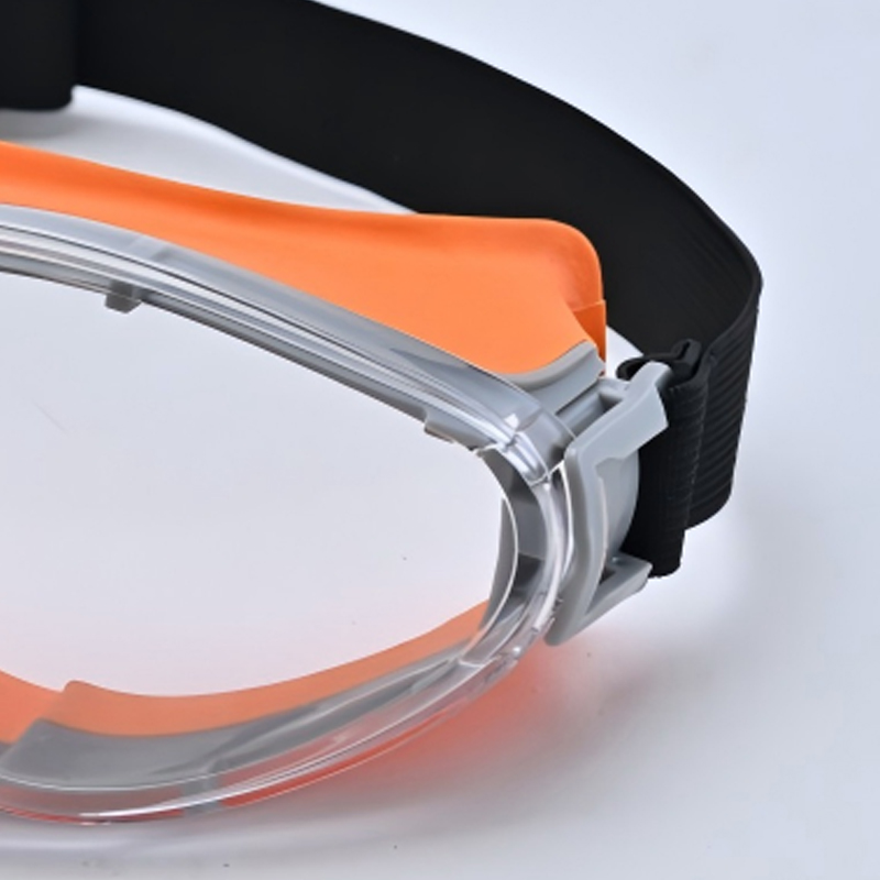 Dust-proof Anti-scratch Lab Safety Goggles with Elastic Strap