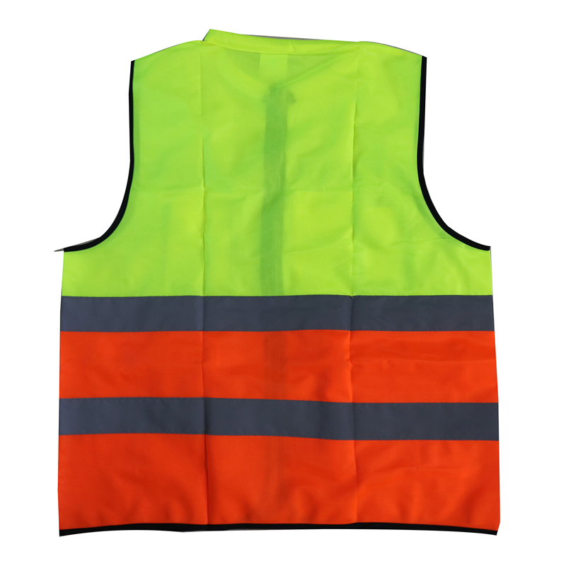 120g Polyester Cycling Hi-vis Reflective Safety Vest with Multiple Pockets