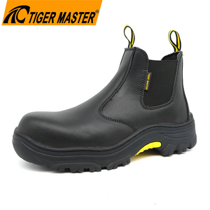 No Lace Composite Toe Mining Safety Shoes Resistant To Oil